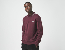 Fred Perry Long Sleeve Tipped Polo, röd