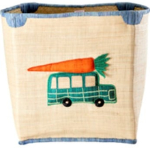 Rice - Raffia Baskets - Van and Carrot Large