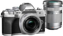 Olympus OM-D E-M10 Mark IV + 14-42 + 40-150 Silver, Olympus
