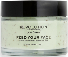 Revolution Skincare X Jake - Jamie Mint Choco Chip Face Mask Beauty Women Skin Care Face Face Masks Moisturizing Mask Green Revolution Skincare