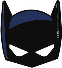 6 stk Batman Pappmasker med Strikk