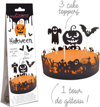 Cake wrapper kit Halloween - ScrapCooking