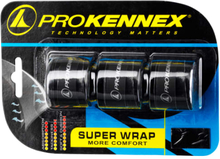 Pro Kennex padel greb - Super Wrap - Sort - 3 stk