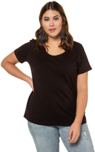 Große Größen T-Shirt Damen (Größe 58 60, schwarz) | Studio Untold T-Shirts Baumwolle