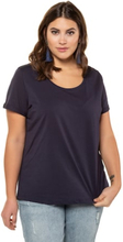 Große Größen T-Shirt Damen (Größe 46 48, nachtblau) | Studio Untold T-Shirts Baumwolle