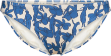 Printed Bikini Bottom Swimwear Bikinis Bikini Bottoms Bikini Briefs Multi/patterned Tory Burch