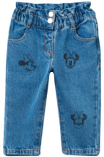 OVS Jeansbukser Girl Minnie Mouse blå