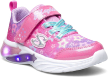 Girls Star Sparks Low-top Sneakers Pink Skechers