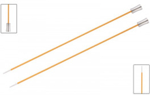 KnitPro Zing stickor / jumper stickor Aluminium 25cm 2,25mm / 9,8in US