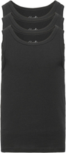 Claudio Boys 3-Pack Singlet Tops T-shirts Sleeveless Black Claudio