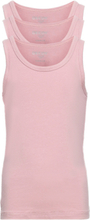 Decoy Girls 3-Pack Singlet T-shirts Sleeveless Rosa Decoy*Betinget Tilbud