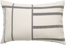 Architecture Cushion - Cotton Home Textiles Cushions & Blankets Cushions Grey Kristina Dam Studio