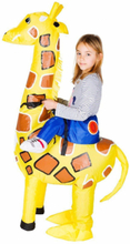 Uppblåsbar Ridande Giraffdräkt Barn
