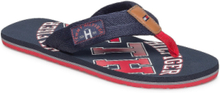 Essential Th Beach Sandal Shoes Summer Shoes Flip Flops Tommy Hilfiger*Betinget Tilbud