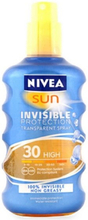 Nivea Sun Protect And Refresh Invisible Cooling Sun Spray Spf30 200ml