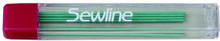 Sewline Refill stift till markeringspenna Grn - 6 st.