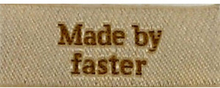 Label Made by Faster Sandfrgad