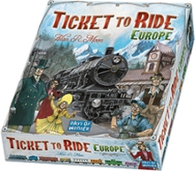 Ticket to Ride Europe (ruotsinkielinen)