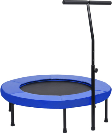 vidaXL Trim-trampoline med håndtak og sikkerhetspute 102 cm