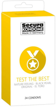 Secura Test The Best 24-pack Mix pakke av kondomer