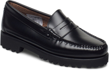 "Gh Weejuns 90S Penny Loafers Flade Sko Black G.H. BASS"