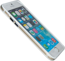 iPhone 6 / 6S Bumper Hülle TPU - weiss / transparent