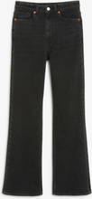 Kaori extra high waist bootcut jeans - Black
