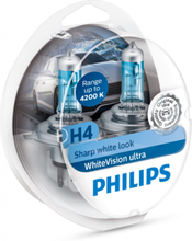 Philips H4 WhiteVision Ultra 55W Halogen Lampa
