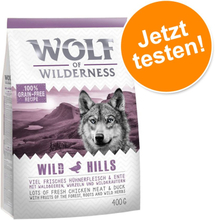 Wolf of Wilderness - getreidefrei - Probierbeutel - Explore The Endless Terrain - Mobility (400 g)