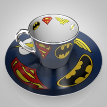 Dc Comics: Logo Mirror Mug and Plate