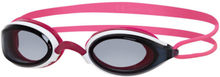 Zoggs Fusion Air Reg. Svømmebrille Rosa/Hvit, Tint Smok, Regular