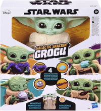 Star Wars Galactic Snackin’ Grogu Toys Playsets & Action Figures Movies & Fairy Tale Characters Multi/mønstret Star Wars*Betinget Tilbud