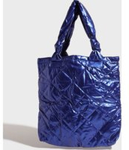 Noisy May - Shoppingvesker - Princess Blue - Nmliva Puffer Bag - Vesker