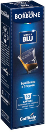 Caffè Borbone miscela Blu confezione 10 capsule