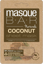 Masquebar Naturals Coconut Sheet Mask Beauty WOMEN Skin Care Face Face Masks Nude Masque B.A.R*Betinget Tilbud