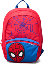 Spiderman Backpack S+ Accessories Bags Backpacks Rød Samsonite*Betinget Tilbud