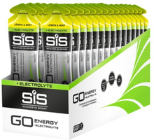 SiS GO Energy+ Electrolyte Energigel Ask Lemon & Mint, 30 x 60 ml