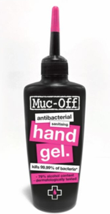 Muc-off Antibakteriell Håndsprit Gel 150 ml. 89% Alkohol, m/fuktighetkrem