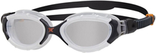 Zoggs Predator Flex Svømmebrille Hvit/Sort, Klare linser