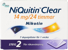 NiQuitin Clear depotplåster 14 mg 7 st