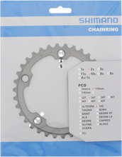 Shimano 105 5750 34T Compact Drev Sølv, 110 BCD, 2 x 10-Delt
