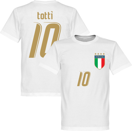 Italië Totti T-Shirt 2006 - M