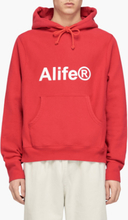 Alife - Generic Logo Half-Zip Hoodie - Rød - XXL
