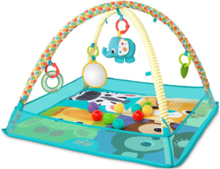 Bright Starts Zoo Combi Activity Gym Toys Baby Toys Activity Gyms Multi/mønstret Bright Starts*Betinget Tilbud