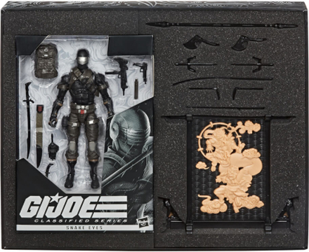 Hasbro G.I. Joe Classified Series Deluxe Snake Eyes with Accessories