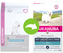 Eukanuba Adult Breed Specific West Highland White Terrier - Sparpaket: 3 x 2,5 kg