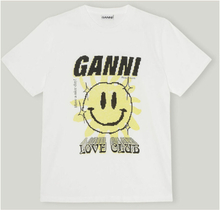 Ingen farge Ganni Love Club T-skjorte topper