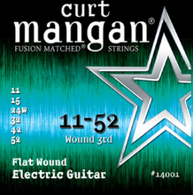 Curt Mangan 14001 Flatwound el-guitarstrenge 011-052