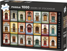 Pussel 1000 Bitar Doors of Stockholm