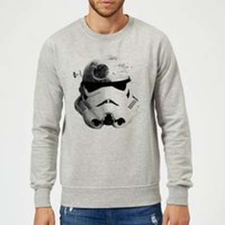Star Wars Command Stormtrooper Death Star Sweatshirt - Grey - XL